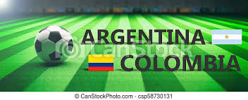The video is created for entertainment purposes, not to offend or violate the rights of the holder.argentina vs. Soccer Football Match Argentina Vs Colombia 3d Illustration Argentina Vs Colombia Soccer Football Final Match 3d Canstock