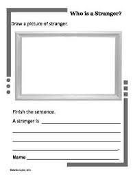 Who Is A Stranger Stranger Danger Stranger Danger Activities Teaching