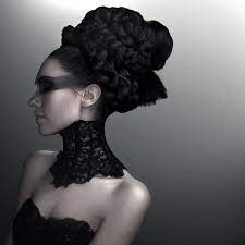 Flawlessly Dark Makeup And Braided Updo Creative Hairstyles Braids For Black Hair Trendy Hairstyles