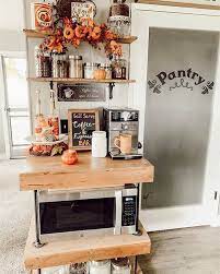 Decided i needed a coffee nook and open some counter top space. 26 Home Coffee Station Ideas To Help You Quit Starbucks Posh Pennies