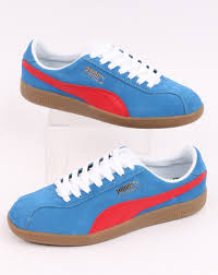 Free shipping on $100 or more. Puma St Petersburg Trainer Blue Red Puma At 80s Casual Classics