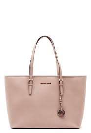 michael michael kors jet set travel mid tote oyster bubbleroom