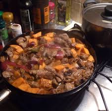 Moroccan Lamb With Sweet Potato And Raisins Recipe Raisin Recipes Lamb Recipes Tagine Recipes