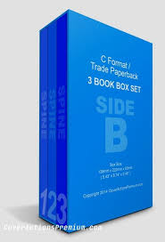 Download 3 Book Box Set Mockup C Format Cover Actions Premium Mockup Psd Template Book Box Boxset Books