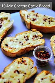 10 Min Cheese Garlic Bread Recipe Quick Easy Snack Recipes Edible Garden Garlic Bread Recipe Recipes Easy Snacks