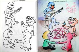 12 Coloring Book Corruptions Your Sick Little Mind Is Gonna Eat Up Lustige Bilder Lustig Kinderbilder