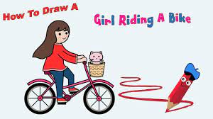 Check spelling or type a new query. How To Draw A Girl Riding A Bike Youtube