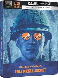 Amazon.com: Full Metal Jacket Steelbook (4K Ultra HD + Blu-ray + Digital) :  Matthew Modine, Adam Baldwin, Vincent D'Onofrio, R. Lee Ermey, Dorian  Harewood, Arliss Howard, Kevyn Major Howard, Ed O'Ross, Stanley