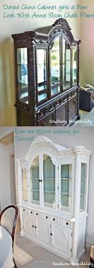 It's amazing how items can be transformed with paint! A Repainted China Cabinet Southern Hospitality