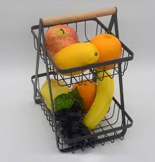 2 tier metal fruit basket. Buy 2 Tier Metal Countertop Fruit Basket At Best Price In Pakistan
