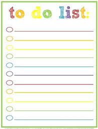 4 using a to do list template to organize your home life. Free Printable To Do Lists Cute Colorful Templates To Do Lists Printable Free To Do List To Do List