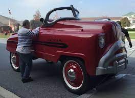 Pedal Car Made By Edf Google Search Pedal Cars Vintage Pedal Cars Vintage Riding Toys