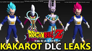 Develop your own warrior, create the perfect avatar, train to learn new skills & help fight new enemies to restore the original story of the dragon ball series. New Dragon Ball Z Kakarot Dlc Leaks Dragon Ball Z Kakarot Battle Of Gods Dlc Ssgss Vegeta Youtube