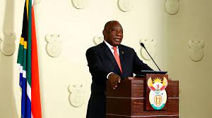 President cyril ramaphosa will make an announcement on changes to the national executive at 20:30. South Africa Coronavirus Cyril Ramaphosa Announces Extension Of Covid 19 Restrictions Closes Land Borders Cnn