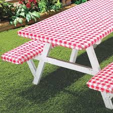 Deluxe Elastic Picnic Table Cover Picnic Table Covers Picnic Table Covers Picnic Table Bench Picnic Table