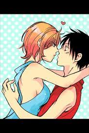 Kiss Luffy And Nami Image Manga Anime One Piece One Piece Manga Luffy