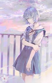 It's shown behind her in the final moments of the movie, she's often seen staring at it, and. Neon Genesis Evangelion Portrait Display Ayanami Rei Anime Girls Anime Hd Wallpaper Wallpaperbetter