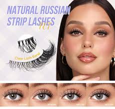 KellyLash Custom Russian d Curl Strip Lash Fake Faux Mink Fluffy d Curl  Russian Strip Eyelash Full Strip Eyelash| Alibaba.com