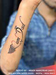 Mom dad tattoo on wrist. Mom Dad Tattoo Mom Dad Tattoos Dad Tattoos Rip Tattoos For Dad