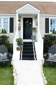 There are 82 porch stairs for sale on etsy, and they cost $143.88 on average. Front Porch Spring Reveal With Painted Steps Nesting With Grace