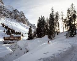 Gallen and urnäsch in appenzell ausserrhoden. Laternliweg Schwagalp Winterwandern