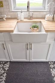 Pin By Chucks In Colour On Dream Villa White Kitchen Remodeling Ikea Farm Sink Stylish Kitchen