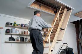 Our concertina loft ladder provides the perfect access solution for those awkward applications where the loft opening or floor space is limited. How To Install Pull Down Attic Stairs This Old House