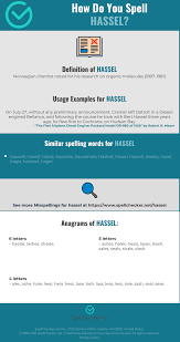 Correct Spelling For Hassel Infographic Spellchecker Net