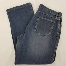 details about chicos jeans size 2 12 large regular wash blue