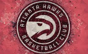 Download Wallpapers Atlanta Hawks 4k Creative Logo American Basketball Club Emblem Geometric Art Nba Red Abstract Background Georgia Usa Basketball N Atlanta Hawks Geometric Art Atlanta Falcons Wallpaper
