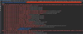 When i request access token,i am getting ssl handshake exception sometime. Java Sun Security Provider Certpath Suncertpathbuilderexception Unable To Find Valid Certification Path To Requested Target Stack Overflow