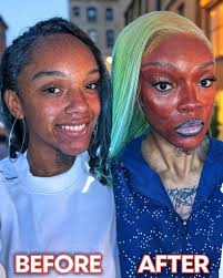 Florida woman going viral after hair & makeup appointment..😳