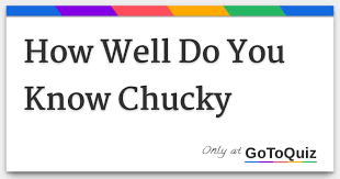 Add to your collection of film trivia with a list of movie questions and answers. How Well Do You Know Chucky