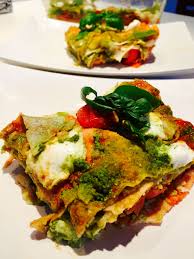 Lasagne Fredde Di Pane Carasau Con Pomodoro Mozzarella E Pesto Ricette Veloci Dopo Lavoro After Work Quick Re Ricette Pane Carasau Idee Alimentari