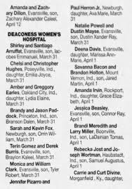 Jenny & Paul birth announcement for Ava