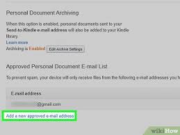 All documents, except for pdfs, are converted to kindle format. 3 Ways To Put Books On A Kindle Wikihow