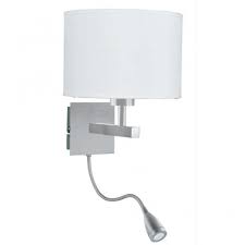 Maybe you would like to learn more about one of these? Hotel Style Bedroom Wall Light With Adjustable Led Arm In Satin Silver