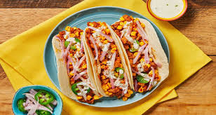 Mexican Pork Street Corn Tacos Recipe Hellofresh Recipe In 2020 Corn Taco Mexican Pork Taco Recipes