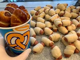 Mini Pretzel Dogs - Host The Toast