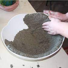 Papercrete For Fairy Gardens Papercrete Concrete Diy Concrete Crafts