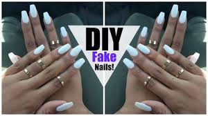 That is a savings of $250, plus the convenience of not leaving your house or remembering to make an appointment. Diy Easy Fake Nails At Home No Acrylic Diy Long Nails Fake Nails Diy Fake Nails