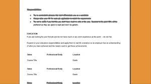 How do i write a cv for a cleaning job. How To Write A Cv Youtube