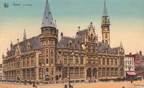Gand Belgium Post Office Barcelona Cathedral Belgium