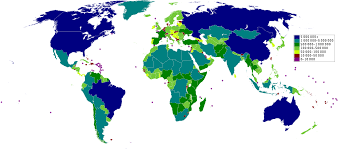 List Of Countries And Dependencies By Area Wikipedia