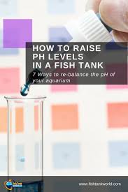 How To Raise Ph Levels In A Fish Tank 7 Ways To Rebalance The Ph Of Your Aquarium Fish Tank World Fish Tank Aquarium Fish Tank Diy Fish Tank