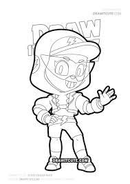 How To Draw Streetwear Max Brawl Stars Draw It Cute Boyama Kitaplari Boyama Sayfalari Havali Seyler
