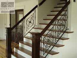 Shop stair railing kits and a variety of building supplies products online at lowes.com. Wrought Iron Railing Custom And Pre Designed Anderson Ironworks