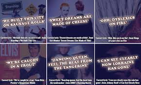 The song, i have seen the rain, was written by her dad while serving in vietnam. The 40 Most Misheard Song Lyrics Daily Mail Online