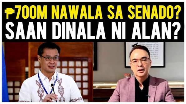 HALA! 700M NAWALDAS NI CAYETANO SA SENADO SA LOOB LANG NG 24 DAYS? GRABE  MGA INUTIL NA POLITIKO!