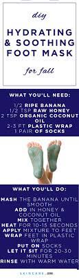 Give The Skin On Your Feet Proper Care And Attention With Our Diy Moisturizing Foot Mask Perfect During A Diy Pedicure Moisturizing Feet Coconut Oil For Skin